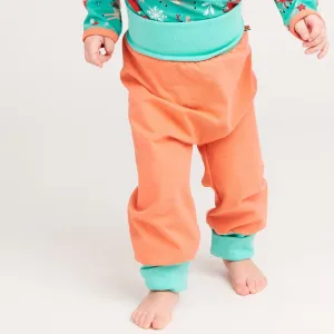 Baby pants "Jersey Apricot/Mint"