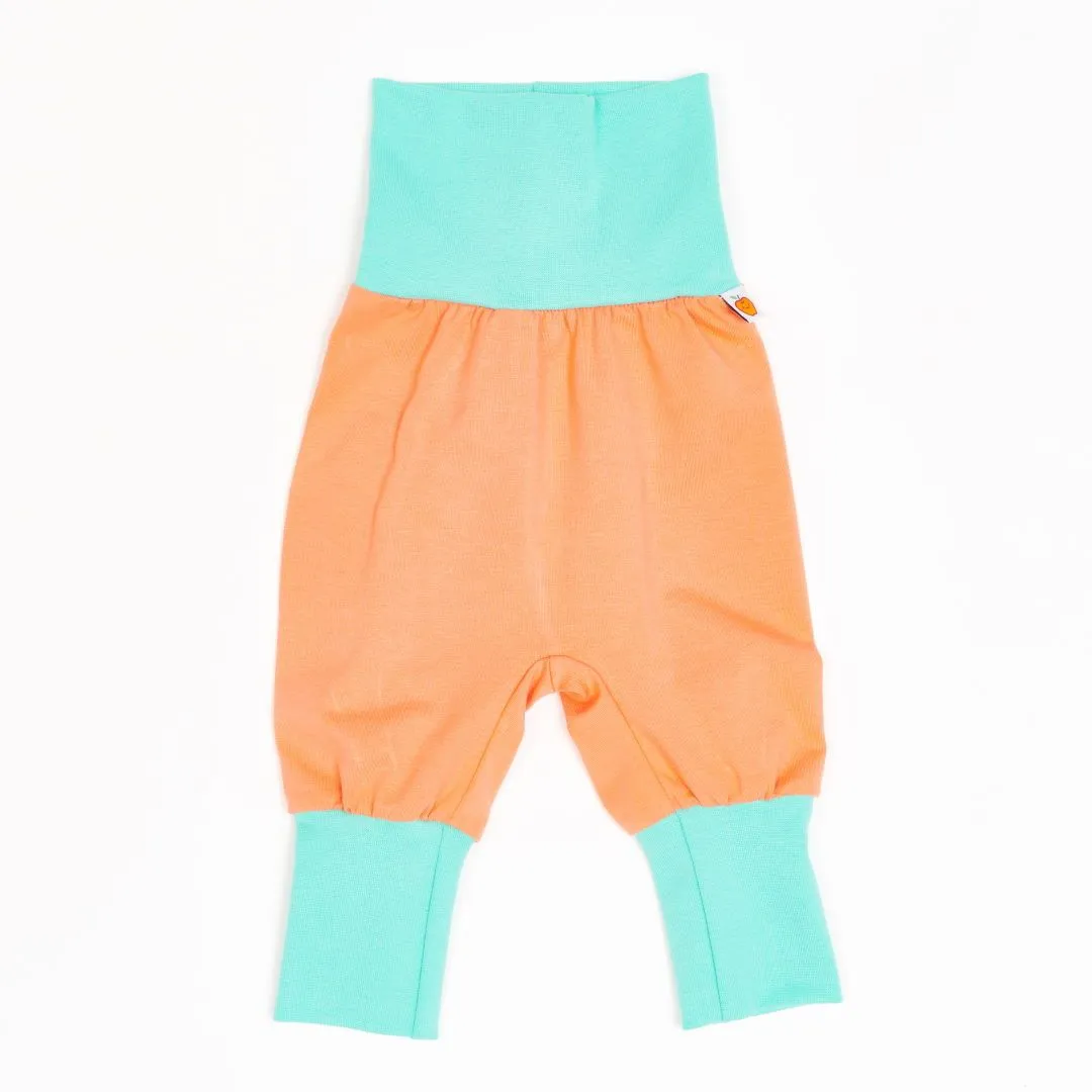 Baby pants "Jersey Apricot/Mint"