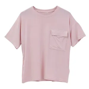 Bamboo T-shirt- Baby Pink