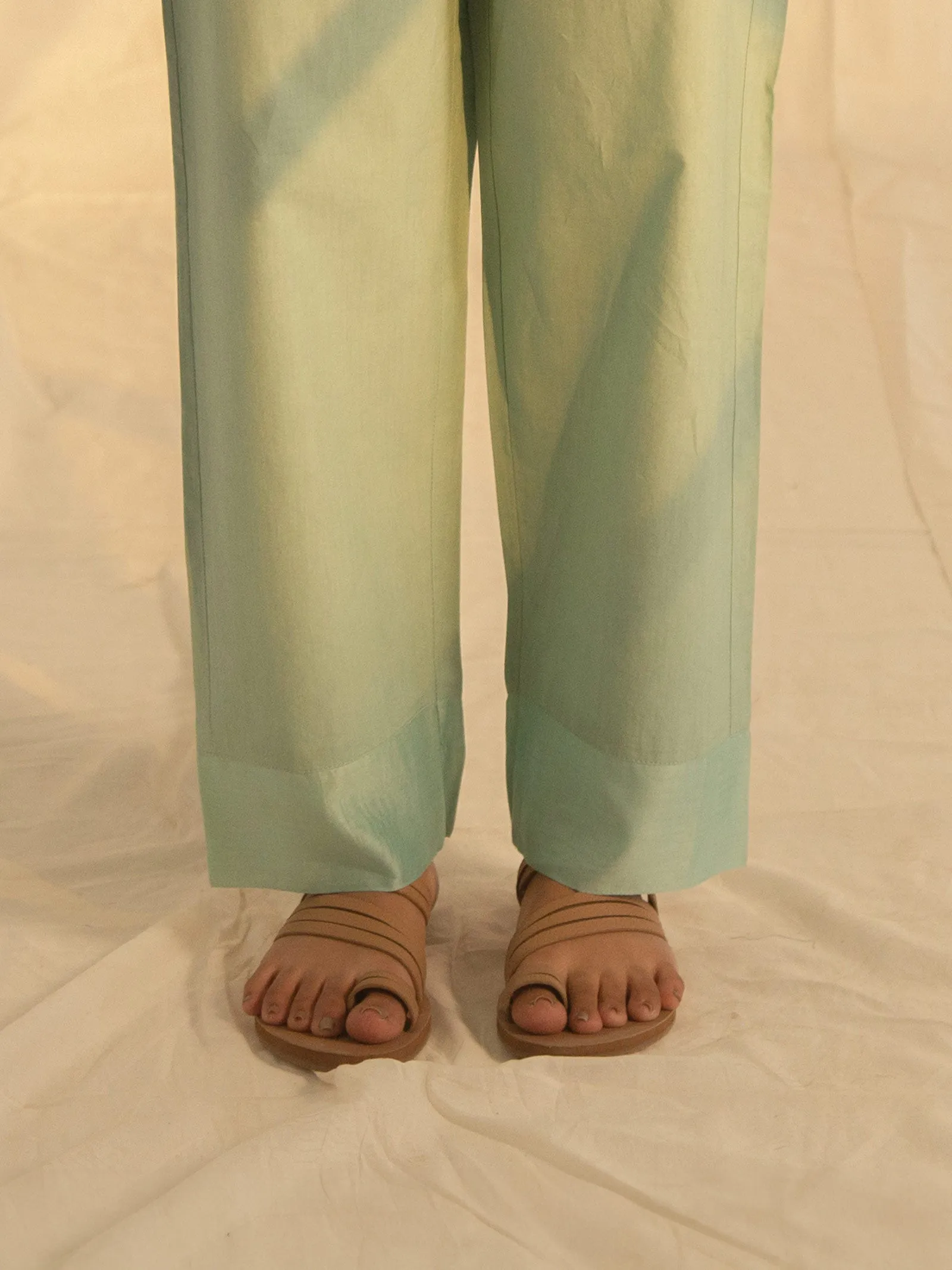 Bandhani Bel Cotton Straight Pant