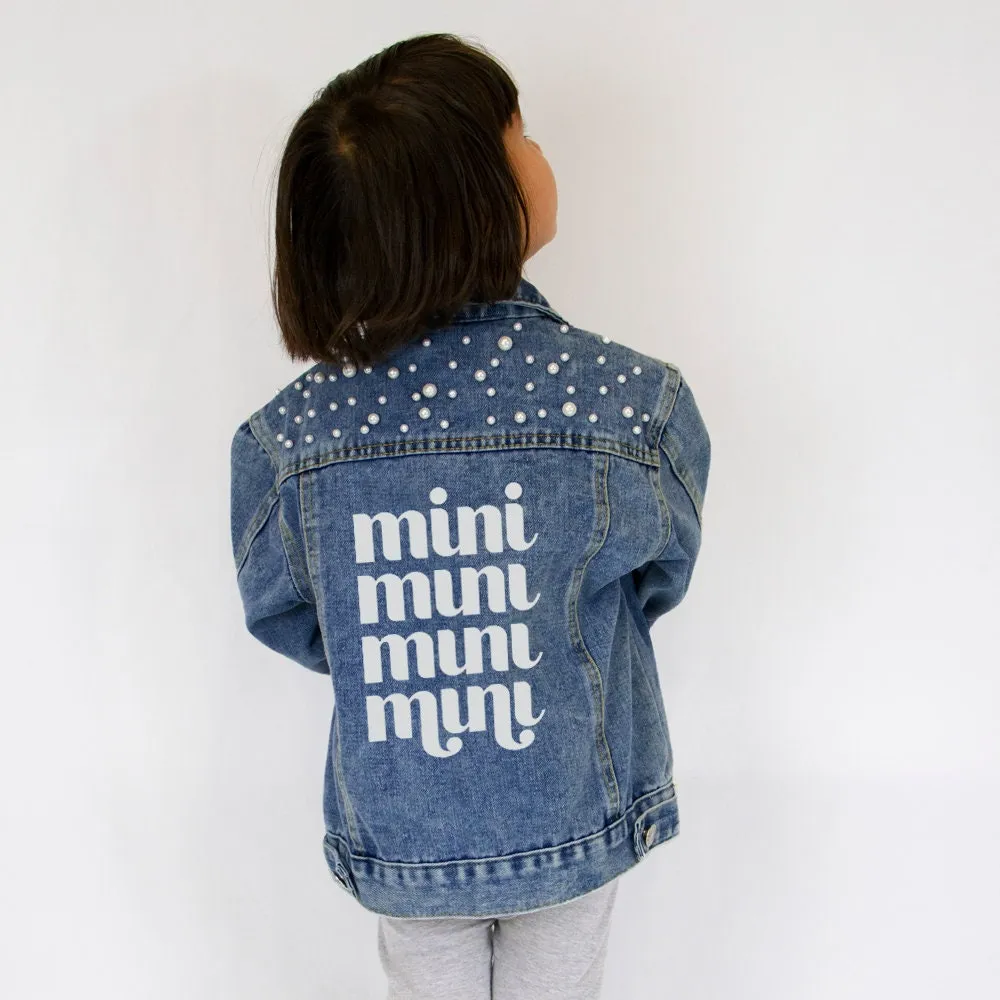 (Blue Pearl) Momma Denim Jacket