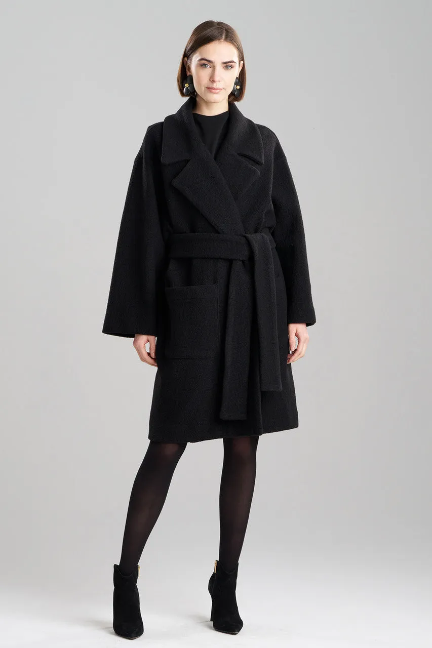 Boiled Wool Coat