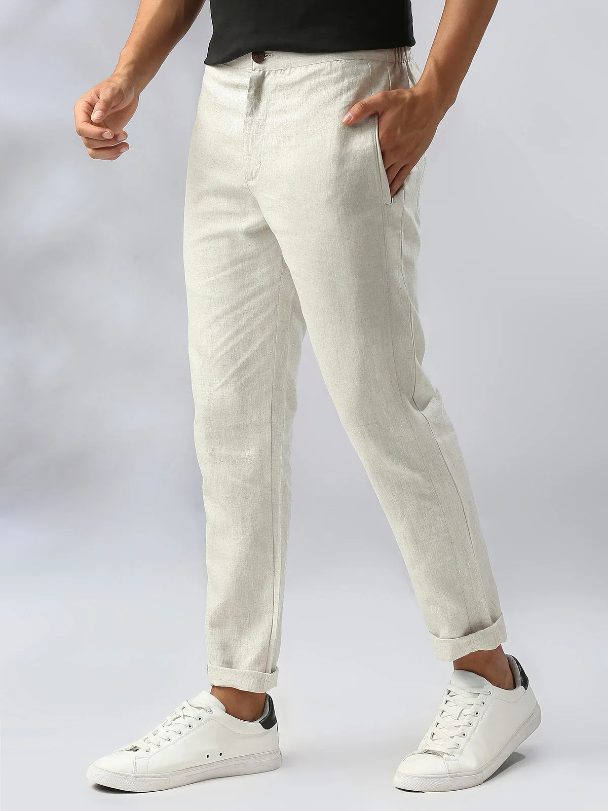 Cedar Tailored Pants- Oatmeal