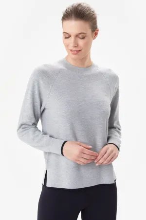 COZY MOCK NECK SWEATER