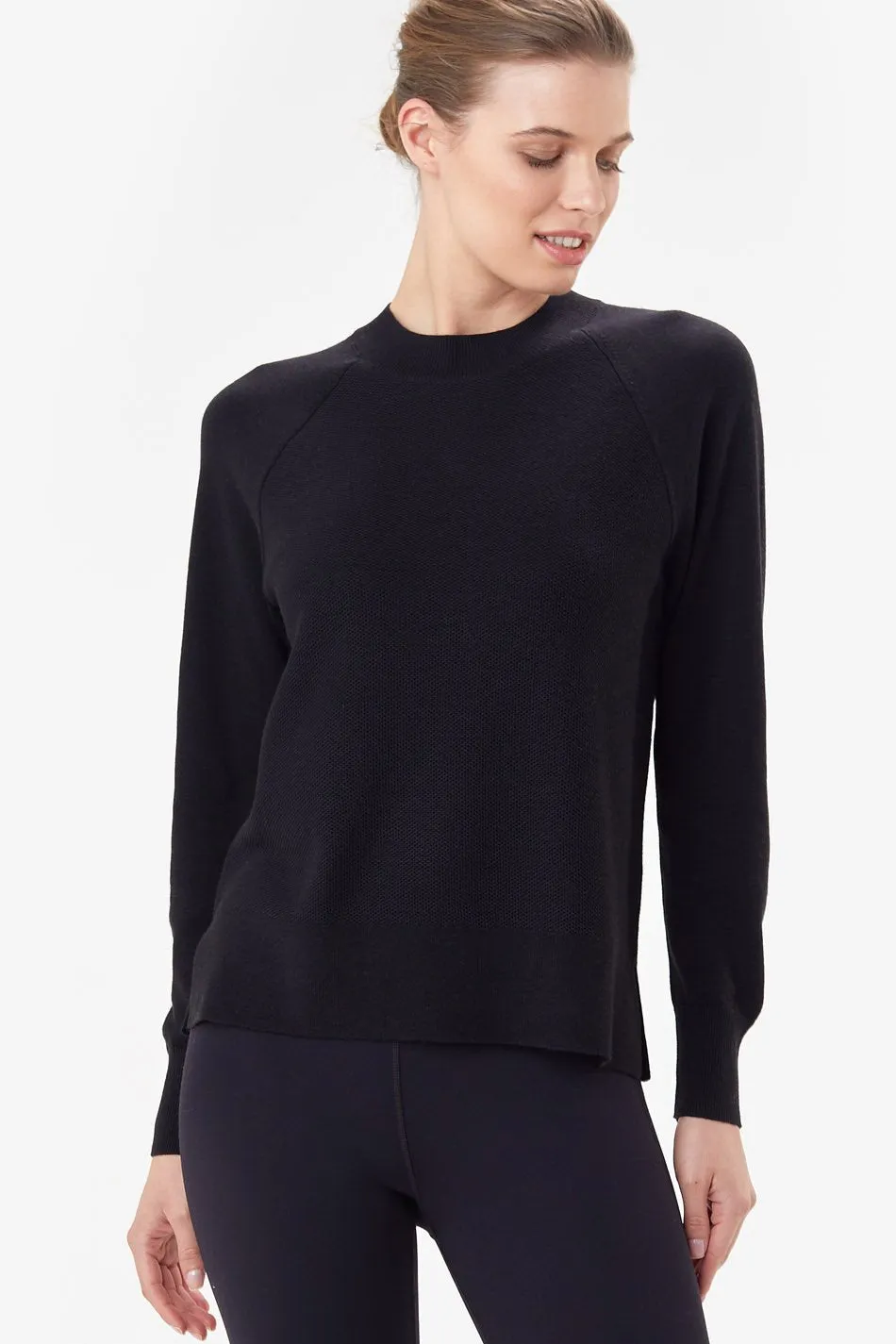 COZY MOCK NECK SWEATER