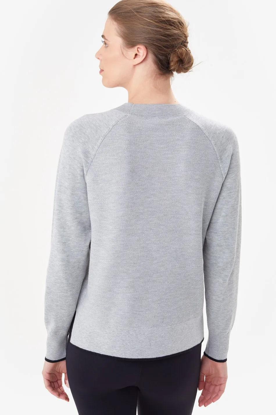 COZY MOCK NECK SWEATER