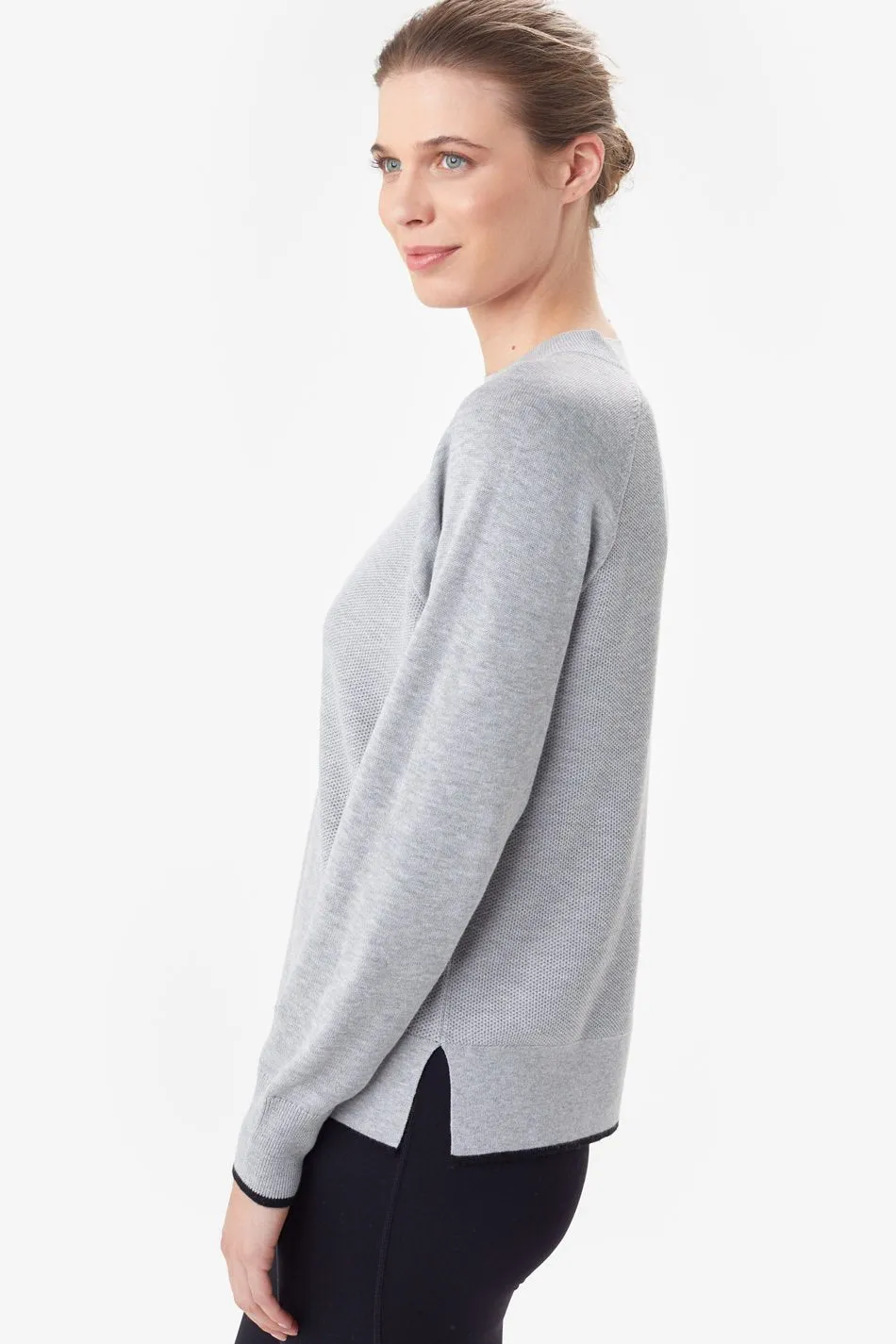 COZY MOCK NECK SWEATER