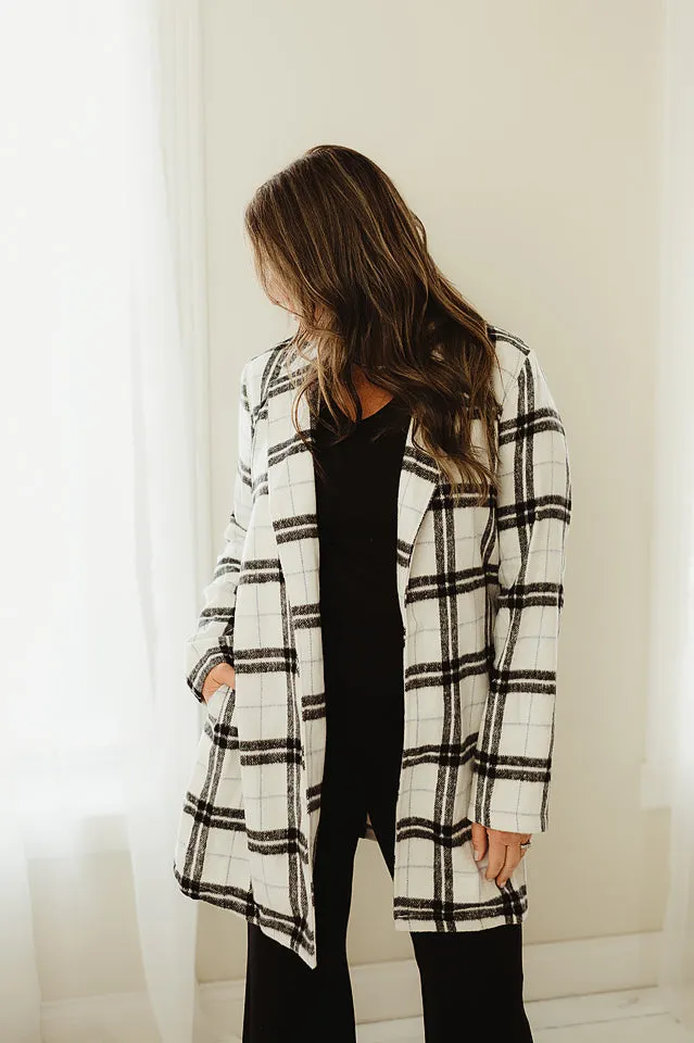 Double Grid Blazer