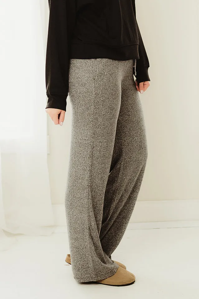 Drawstring Wide Leg Pants