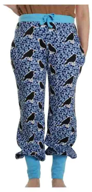 DUNS Adult Baggy Pants - Black Bird Blue