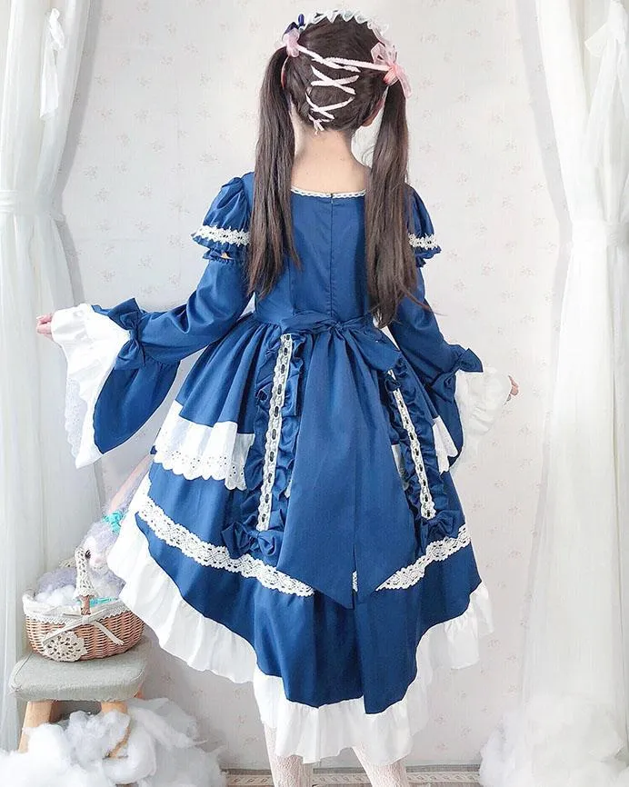 Elegant Servant Maid Lolita Dress