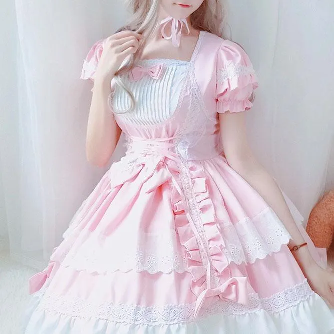 Elegant Servant Maid Lolita Dress