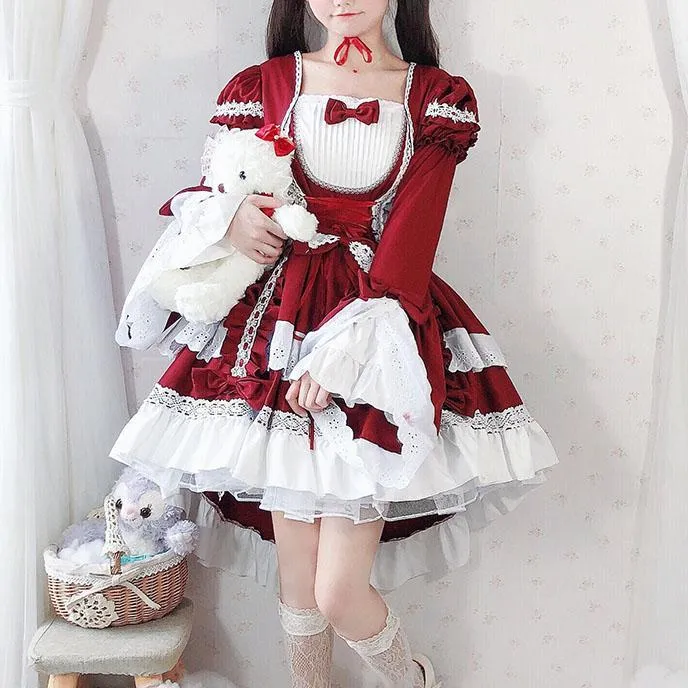 Elegant Servant Maid Lolita Dress