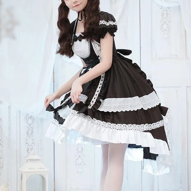 Elegant Servant Maid Lolita Dress