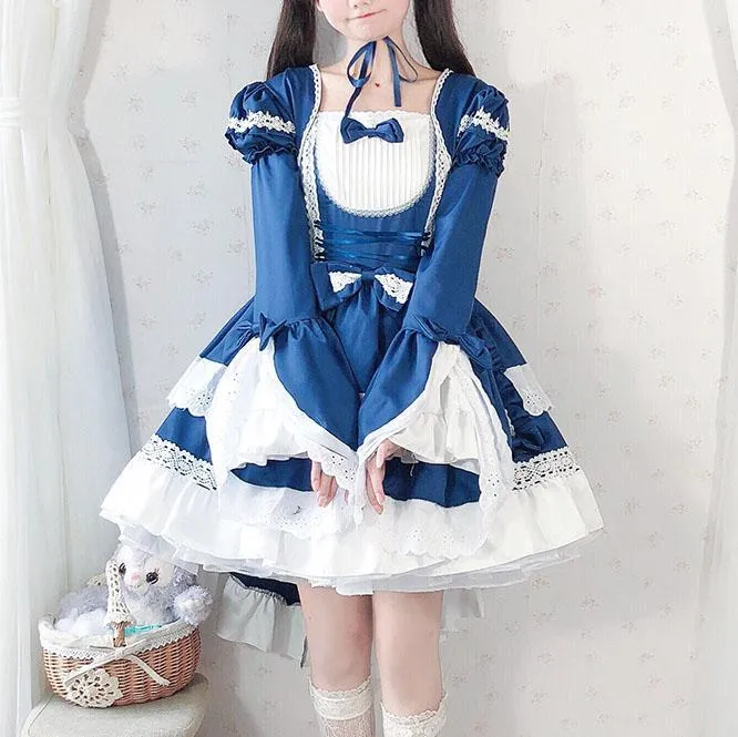 Elegant Servant Maid Lolita Dress