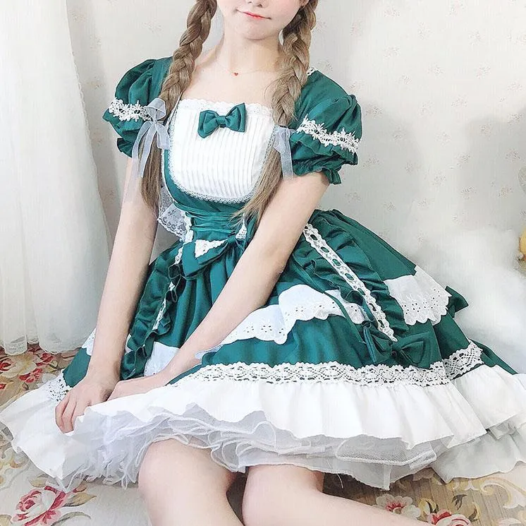 Elegant Servant Maid Lolita Dress