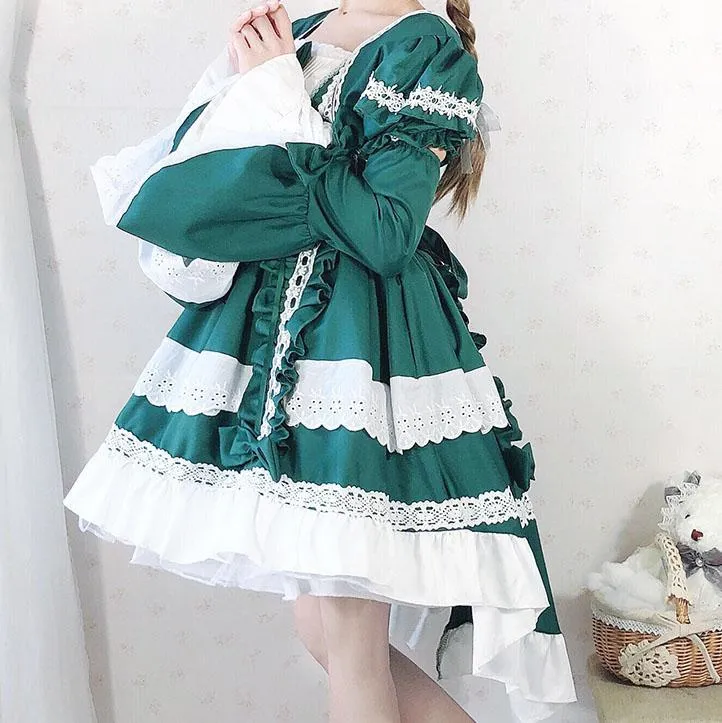 Elegant Servant Maid Lolita Dress