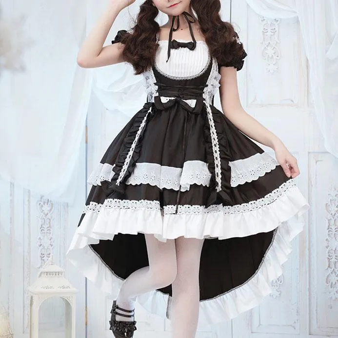 Elegant Servant Maid Lolita Dress