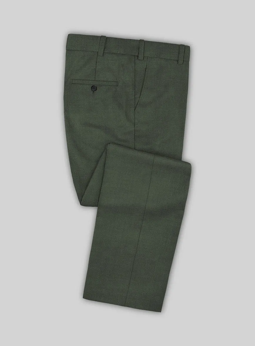 Fresco Green Wool Suit