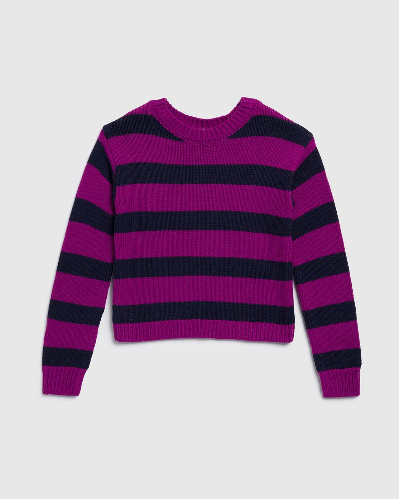 Girls Cozy Stripe Sweater