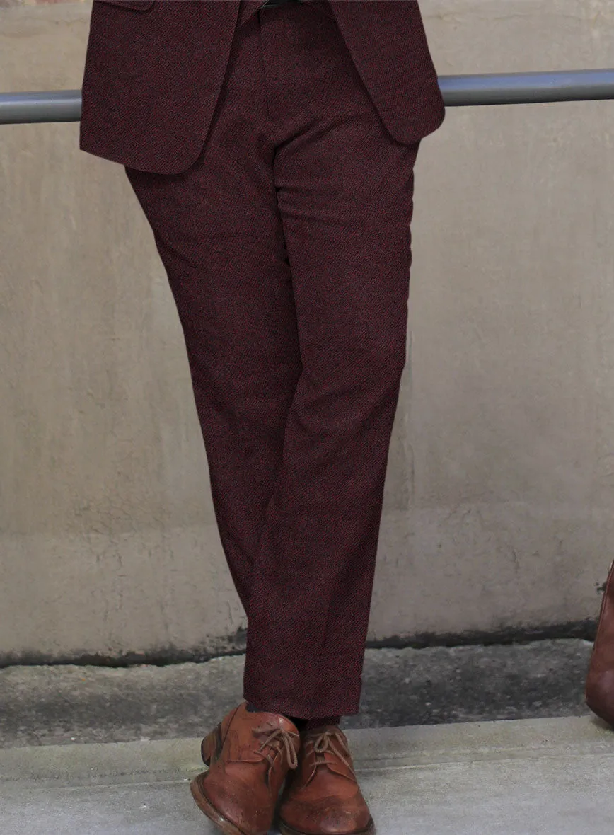 Highlander Sangria Tweed Suit