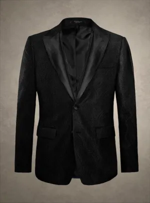 Italian Silk Torcuato Tuxedo Blazer