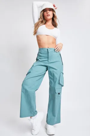 Jasmn-Jasmine Junior High-Rise Relaxed All Day Cargo Pants