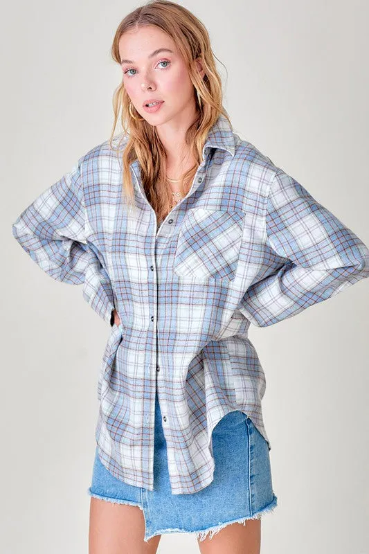 Keep it Cozy  Flannel Shirt