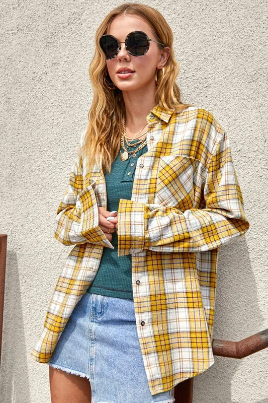 Keep it Cozy  Flannel Shirt