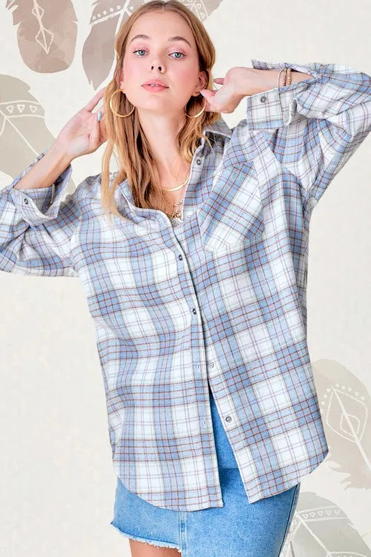 Keep it Cozy  Flannel Shirt