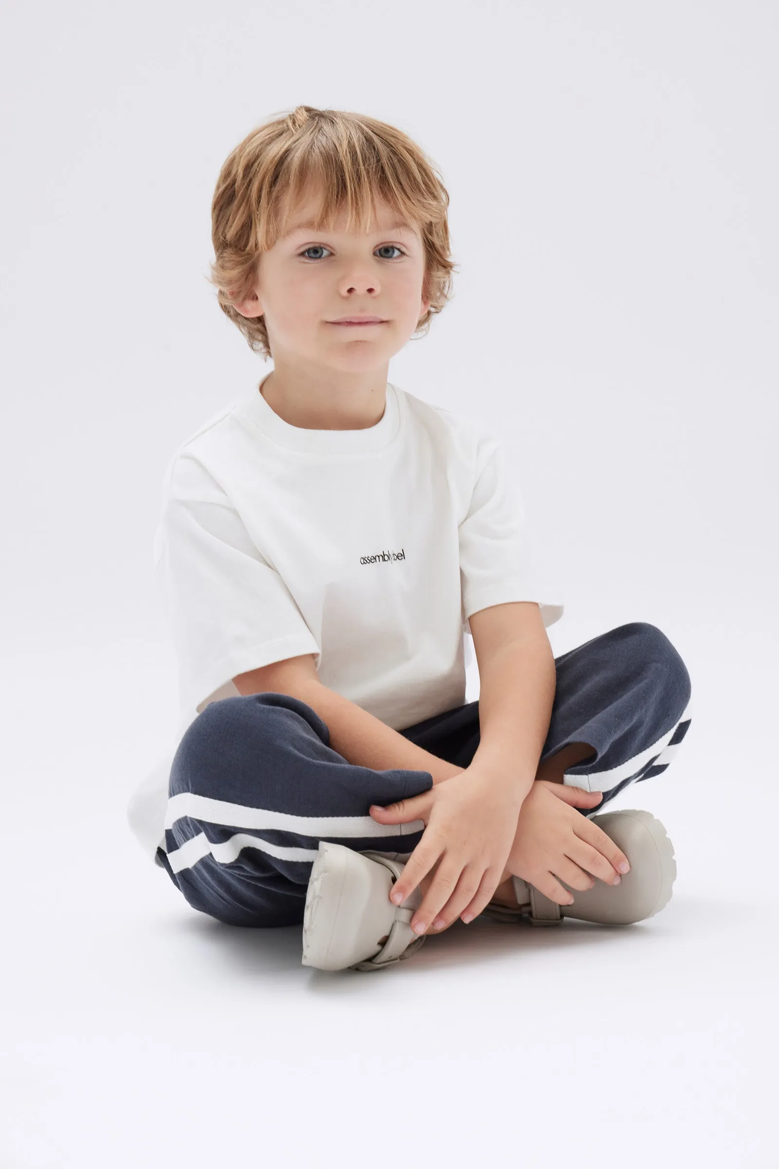 Kids Linen Racer Pant