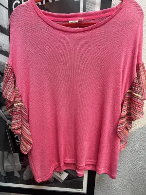 Knit Pink Top