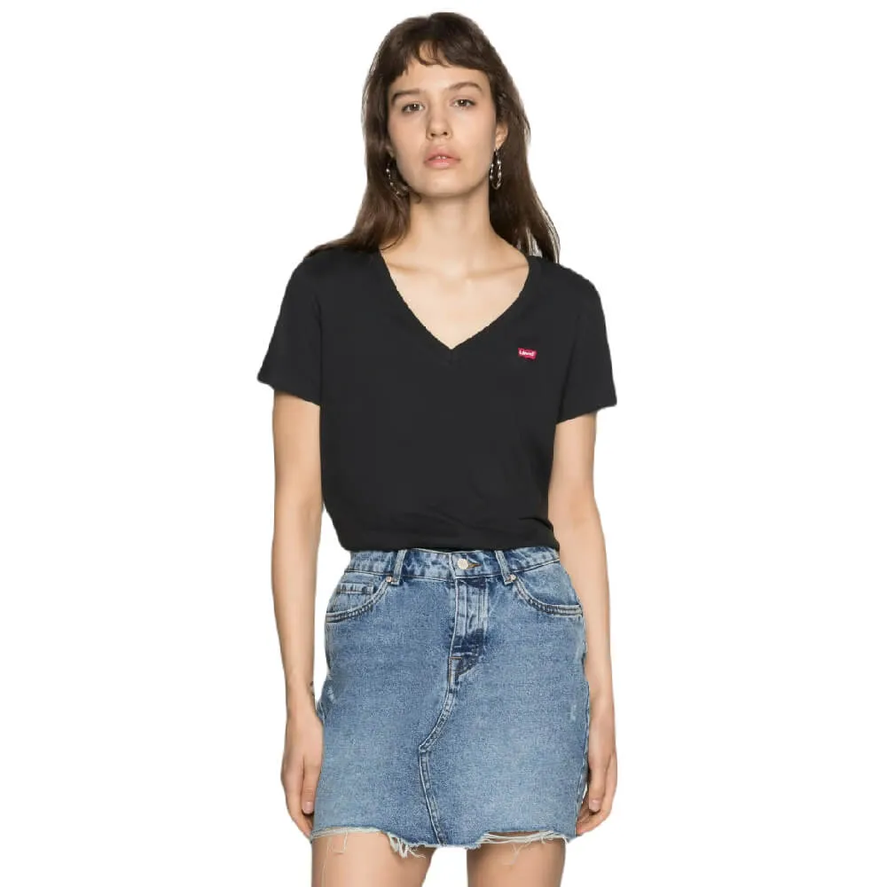 Levi's Perfect V Neck T-shirt, black