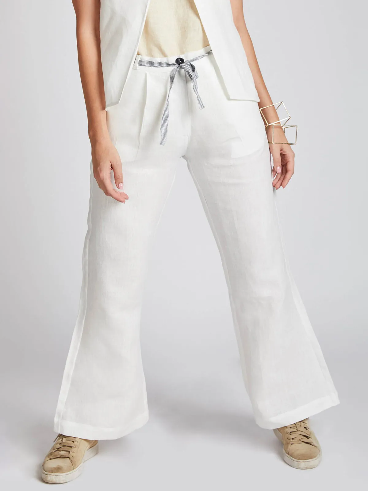 Mast Culotte Pants White