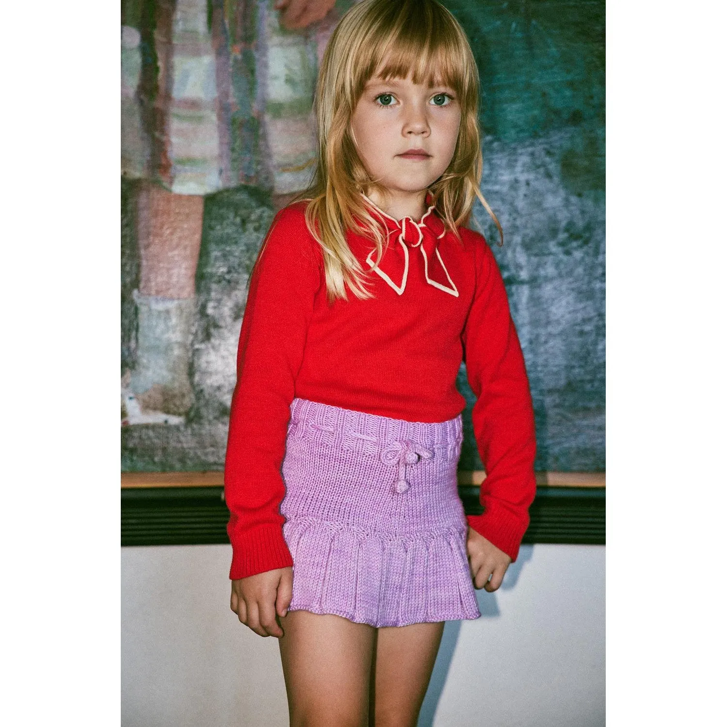 Misha & Puff - Skating pond skirt - Pink Lilac