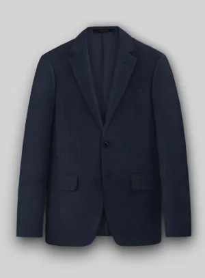 Napolean Calipso Stripe Dark Blue Wool Jacket