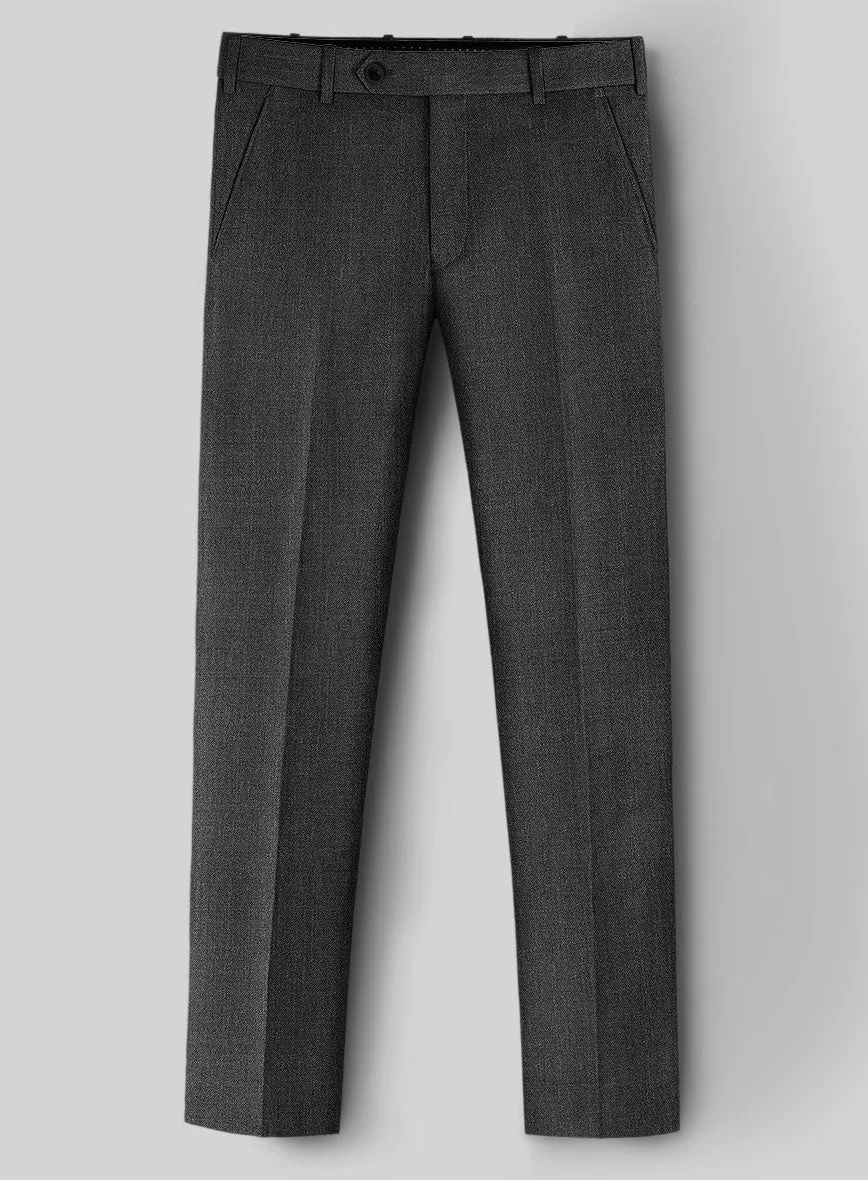 Napolean Stretch Dark Gray Wool Suit