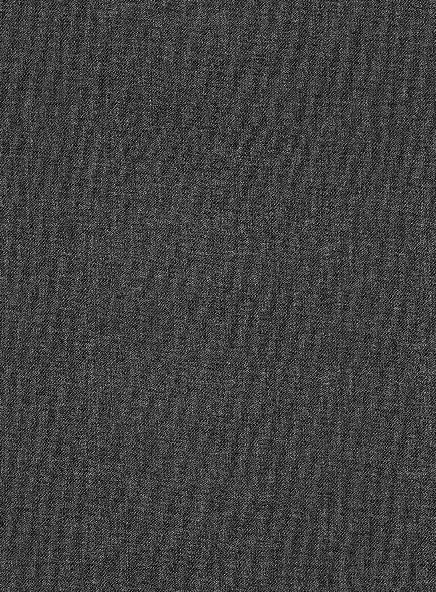 Napolean Stretch Dark Gray Wool Suit