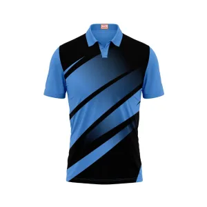 Next Print Customized Polo Neck Skyblue Jersey Design 1