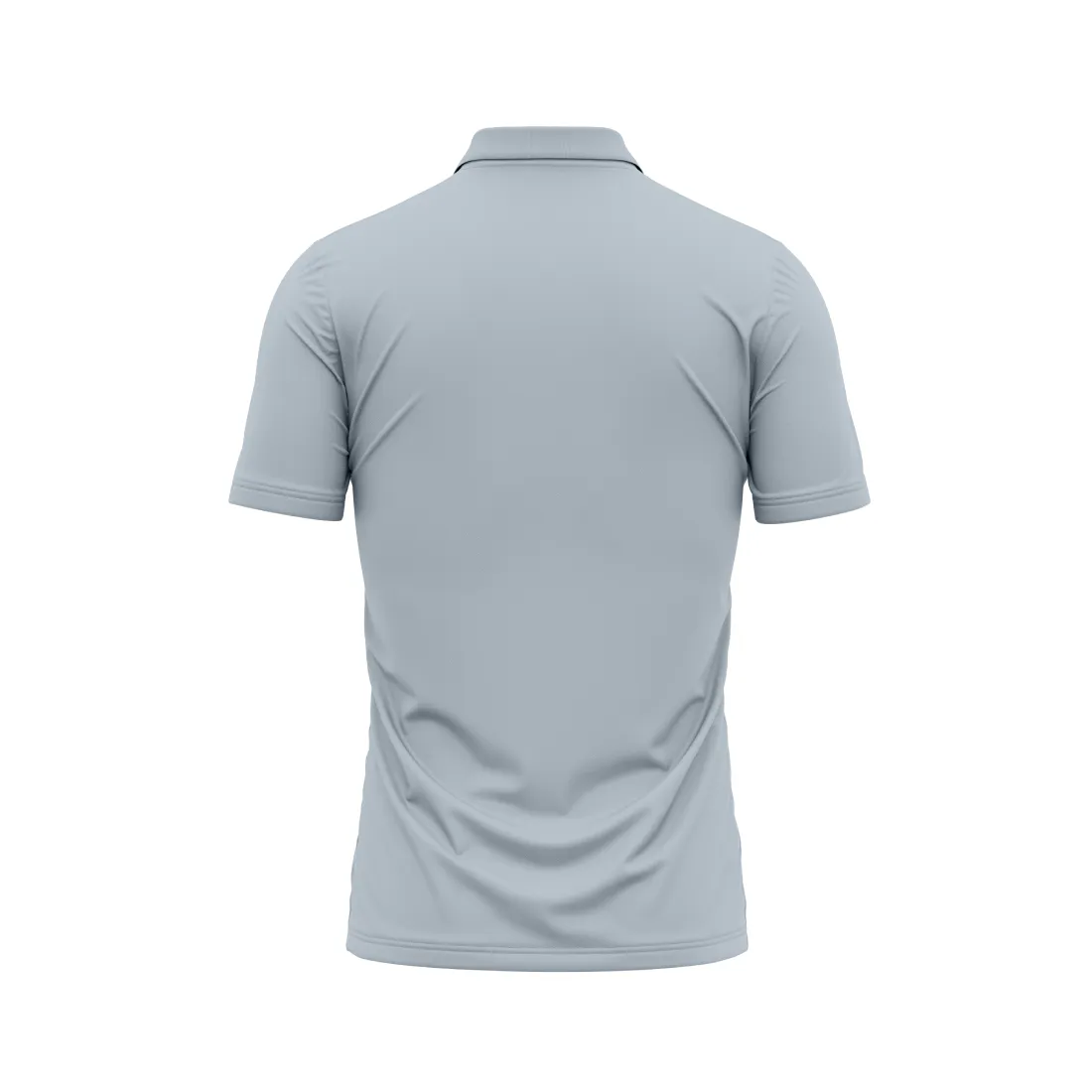 Polo Neck Printed Jersey Grey NP00175