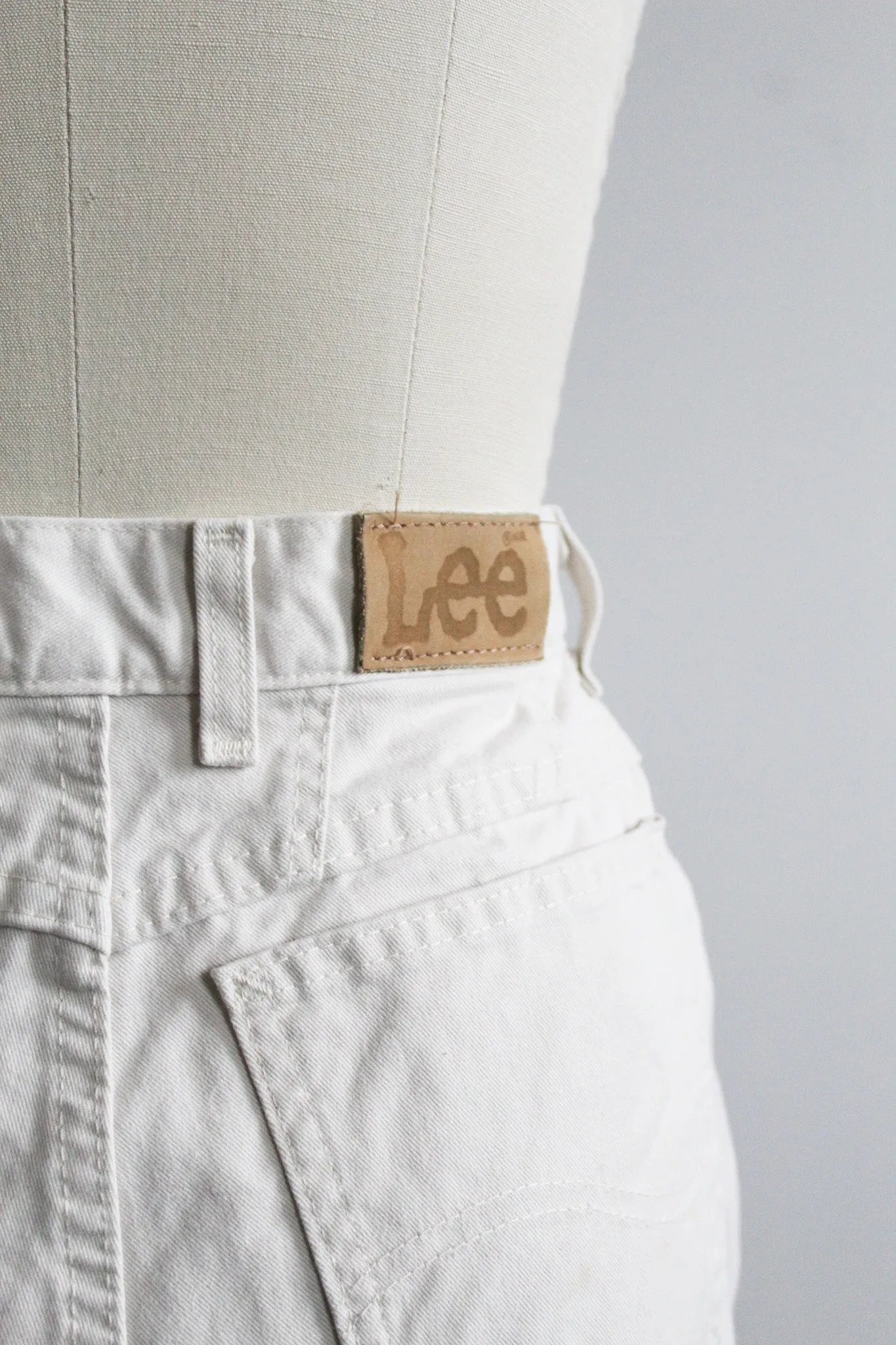 relaxed eggshell jeans