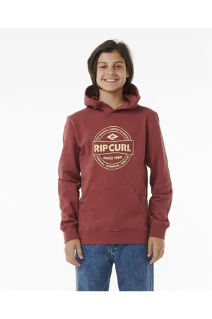 Rip Curl Stapler Boys Hoody Apple Butter