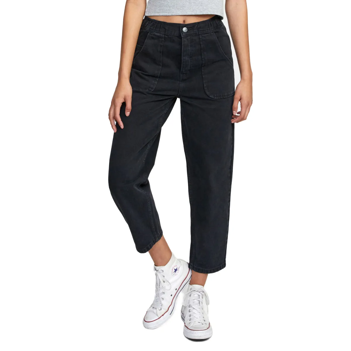 RVCA Women's Scrunchie Denim Pants