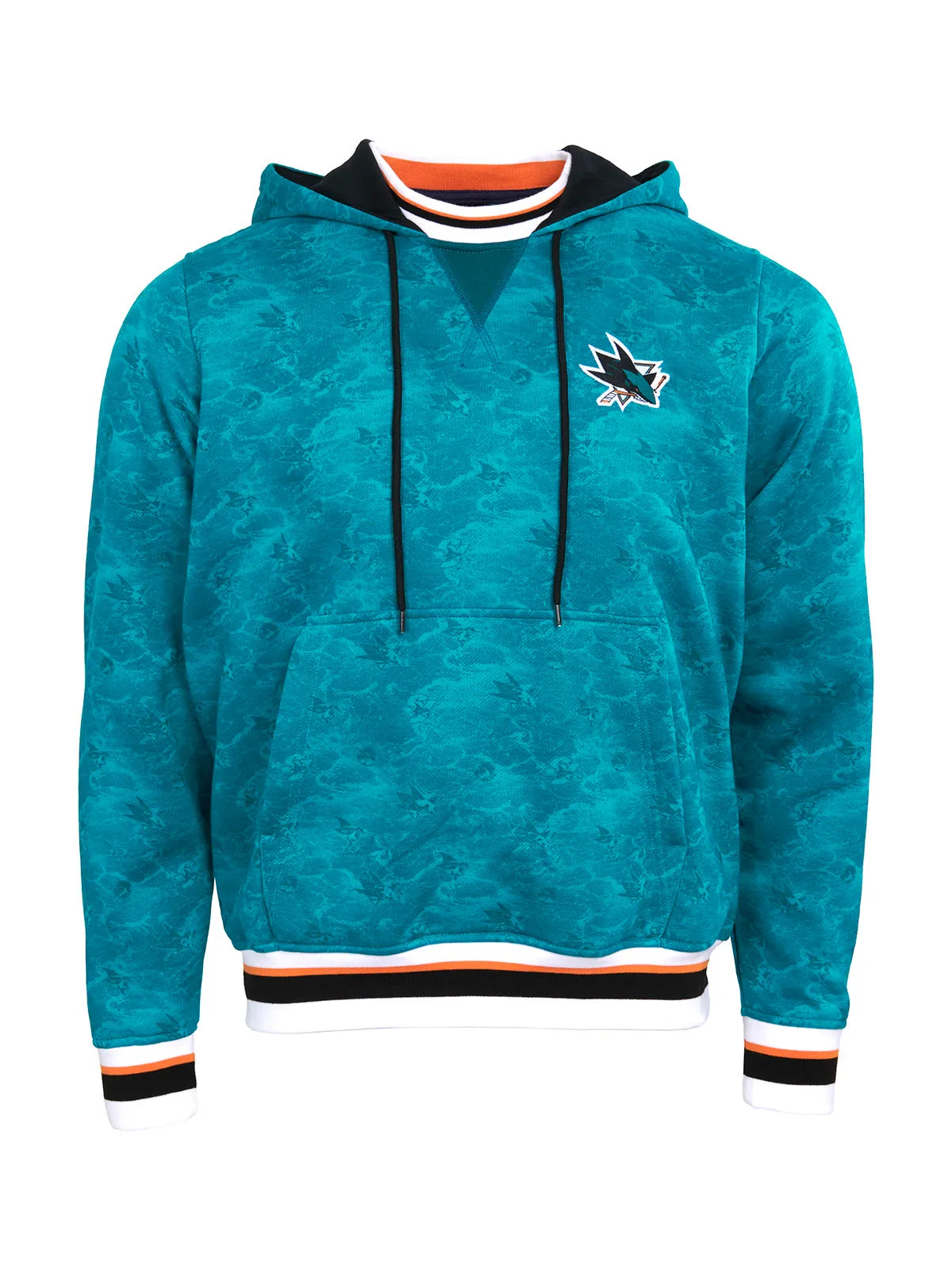 San Jose Sharks Crew Neck Hoodie