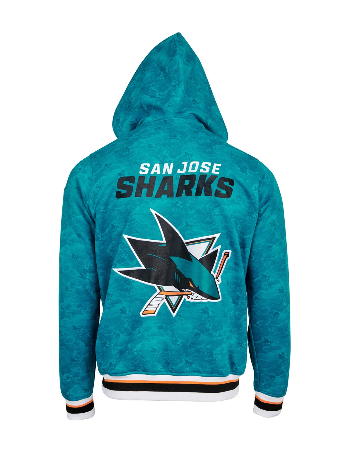 San Jose Sharks Crew Neck Hoodie