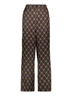 SCRIPPS LOOSE FIT PANTS  -  Wilow monogram