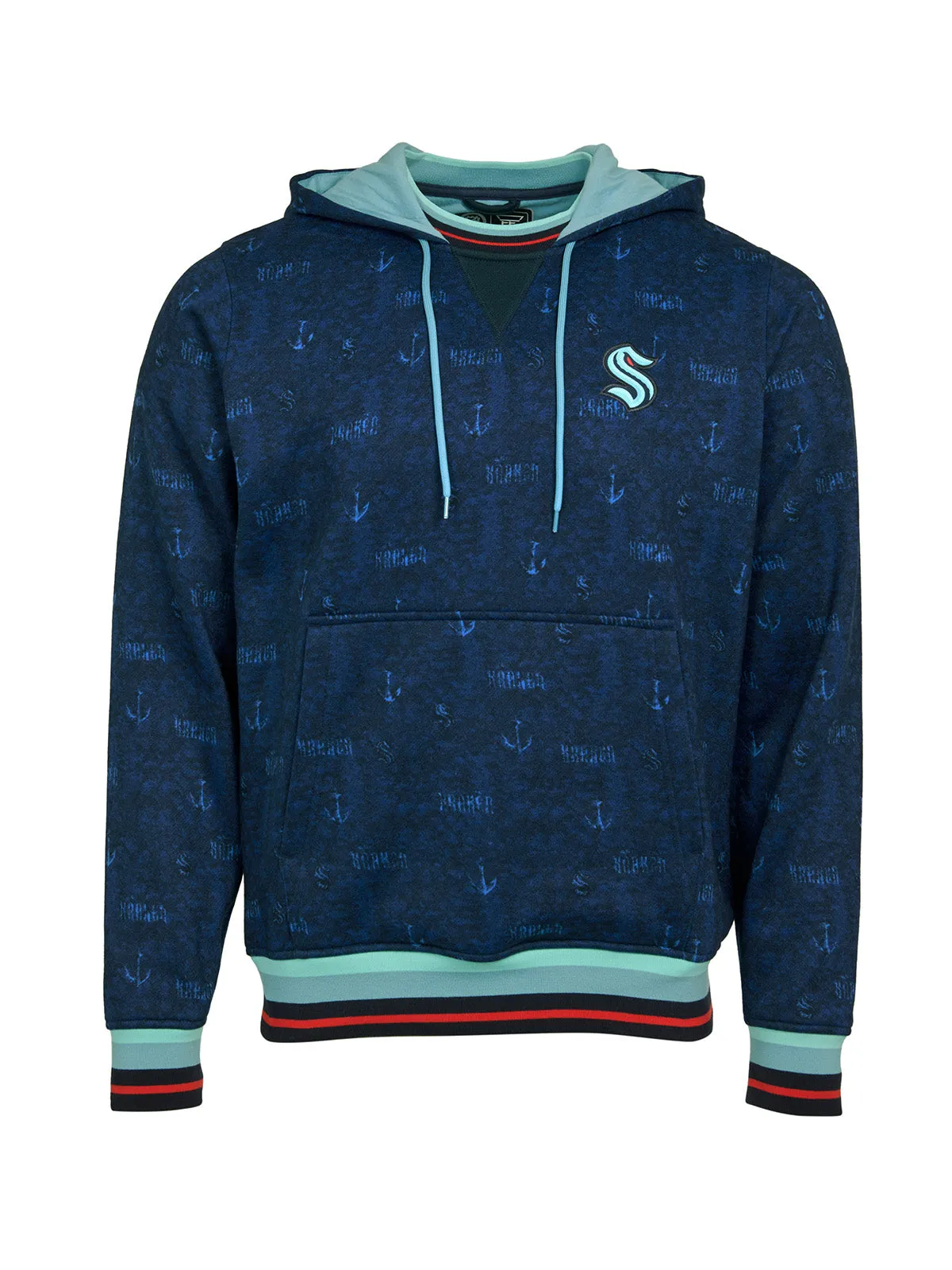 Seattle Kraken Crew Neck Hoodie