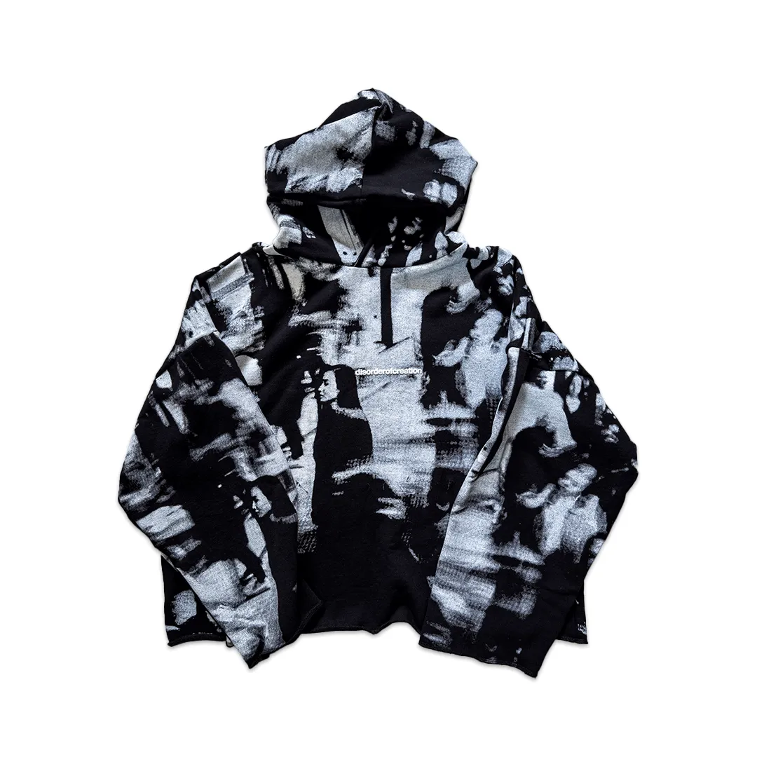 Sonders Black Oversized Hoodie