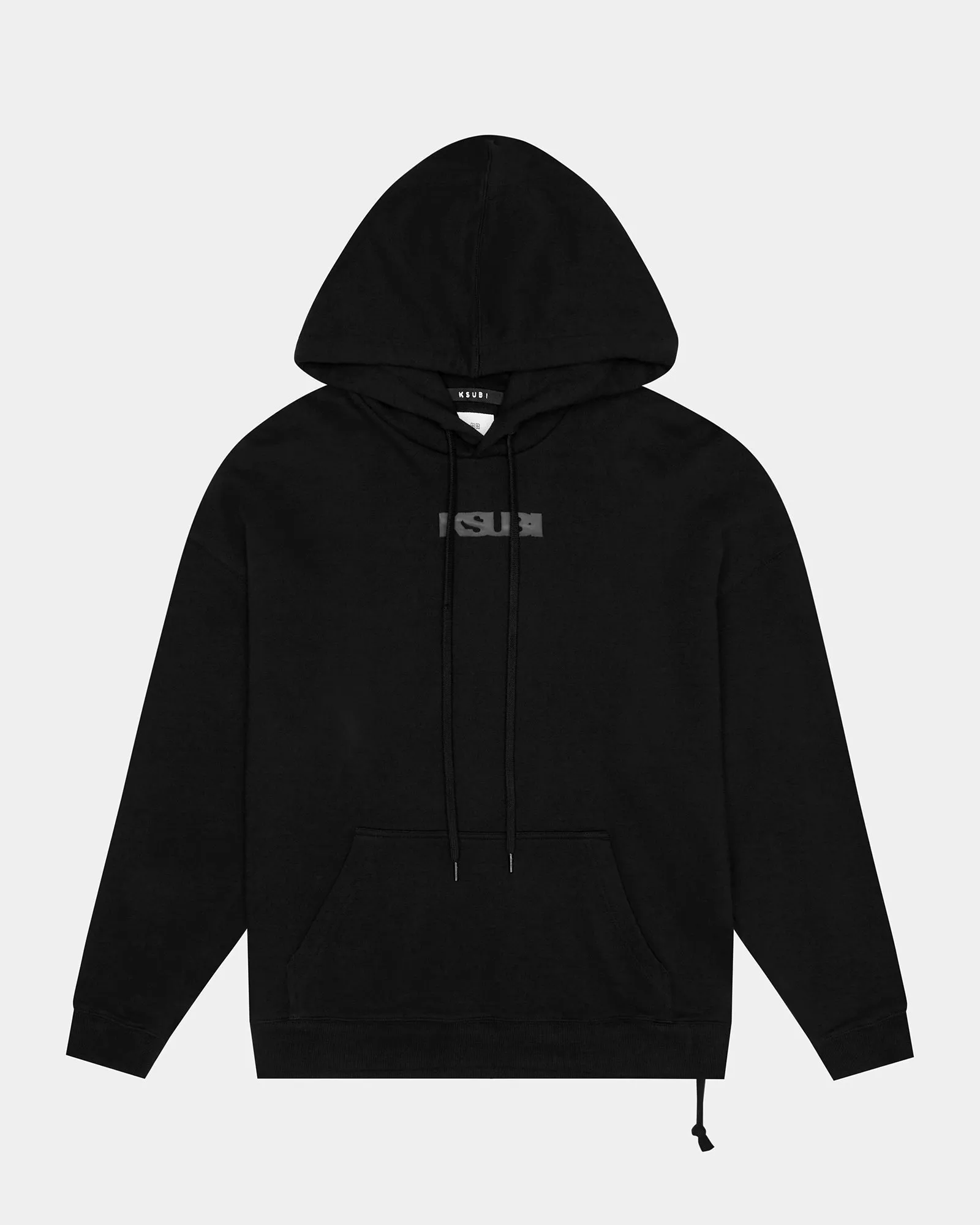 STEALTH BIGGIE HOODIE JET BLACK