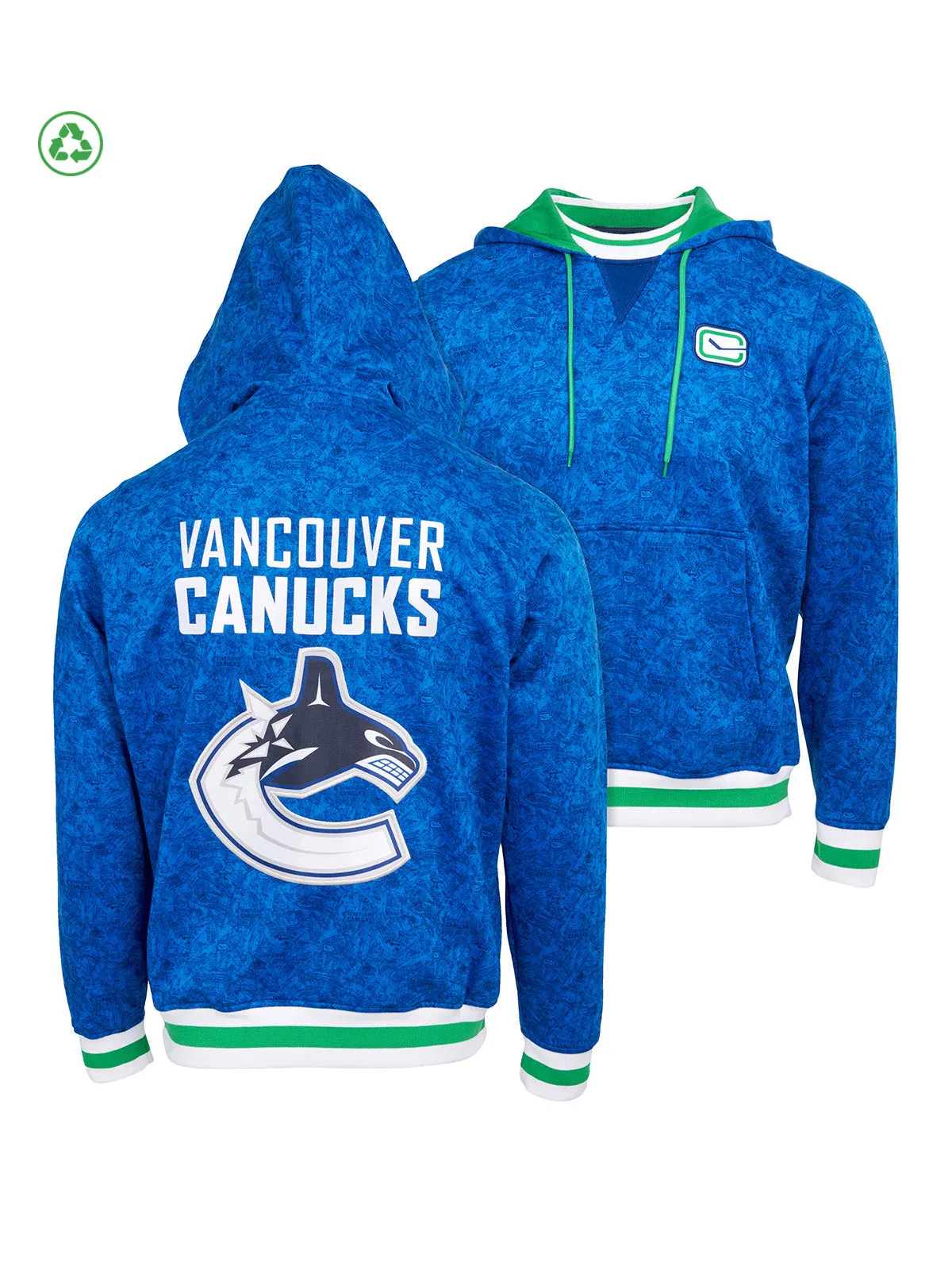 Vancouver Canucks Crew Neck Hoodie